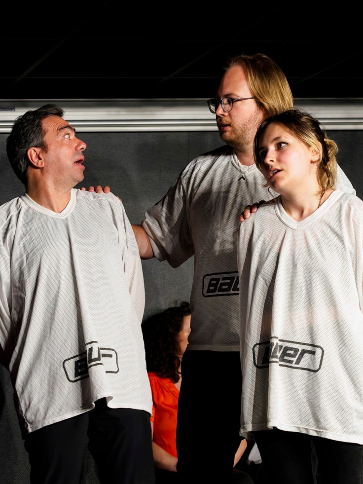 Photo spectacle d'impro de la Litchi impro Versailles Le Chesnay